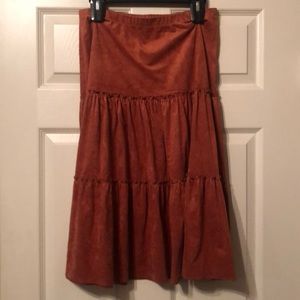 Orange skirt by Ing